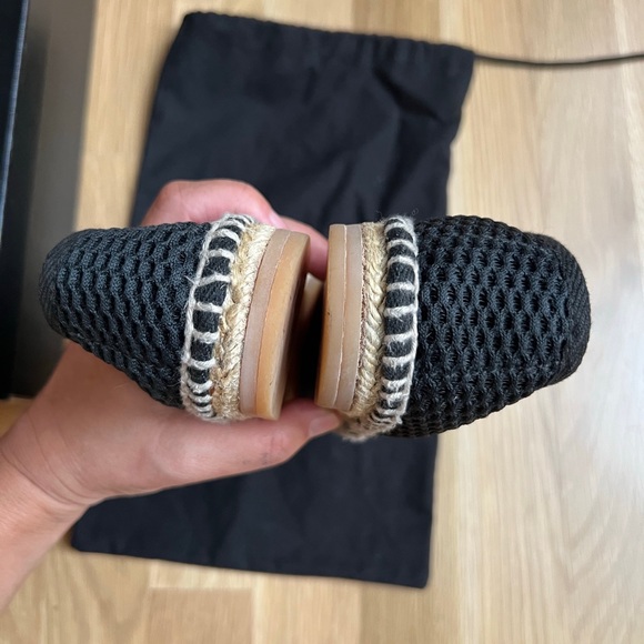 Chanel Black Mesh Espaddrilles 13S G27627Y15825 94305 00B - Picture 7 of 9